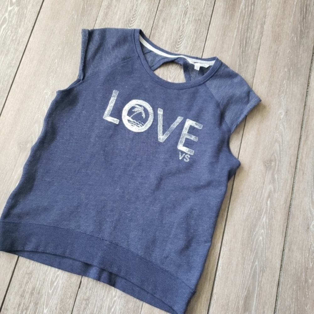 CLEAROUT SALE V.S. Short sleeve sweatshirt